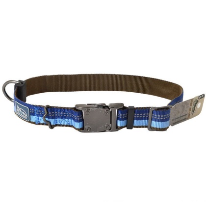 K9 Explorer Sapphire Reflective Adjustable Dog Collar - 18
