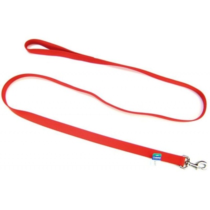 Coastal Pet Single Nylon Lead - Red - 6' Long x 1