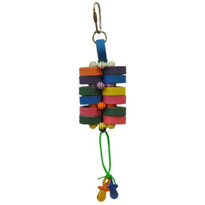 AE Cage Company Happy Beaks Starts and Bagels Bird Toy - 1 count
