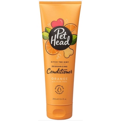 Pet Head Ditch the Dirt Deodorizing Conditioner for Dogs Orange with Aloe Vera - 8.4 oz