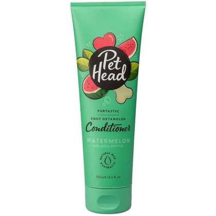 Pet Head Furtastic Knot Detangler Conditioner for Dogs Watermelon with Shea Butter - 8.4 oz