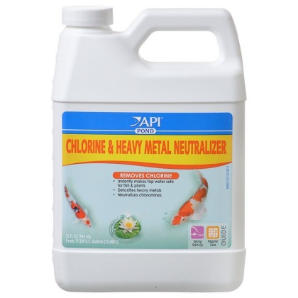 PondCare Chlorine & Heavy Metal Neutralizer - 32 oz (Treats 19,200 Gallons)