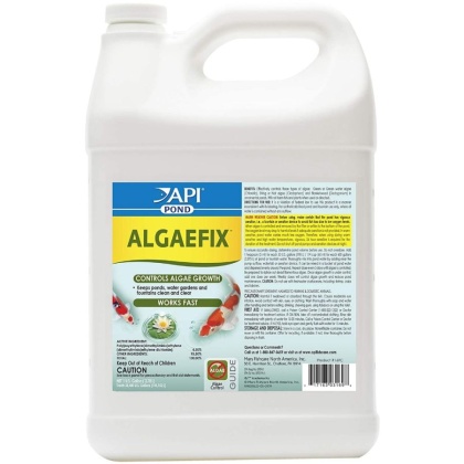 PondCare AlgaeFix Algae Control for Ponds - 1 Gallon (Treats 38,400 Gallons)