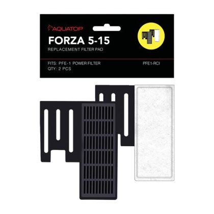 Aquatop Forza 5-15 Replacement Filter Pad - 2 count