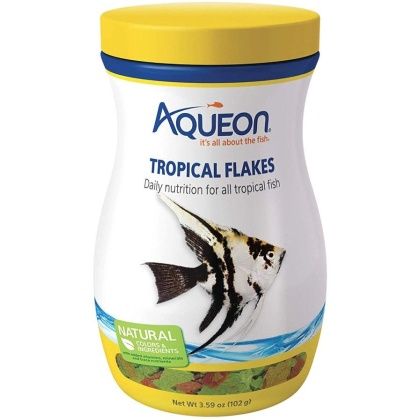 Aqueon Tropical Flakes Fish Food - 3.59 oz