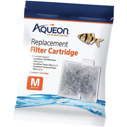 Aqueon QuietFlow Replacement Filter Cartridge - Medium (1 Pack)
