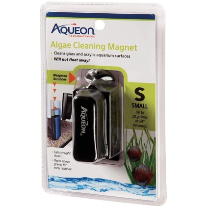 Aqueon Algae Cleaning Magnet - Small - (Up to 20 Gallons or 1/4