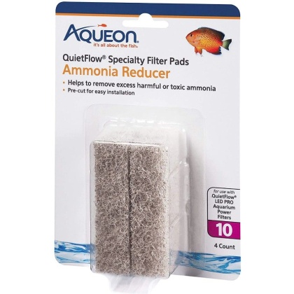 Aqueon Ammonia Reducer for QuietFlow LED Pro 10 - 4 count