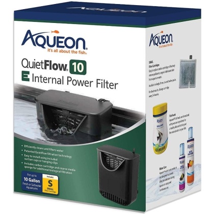 Aqueon Quietflow E Internal Power Filter - 10 Gallons