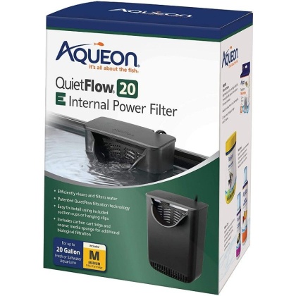 Aqueon Quietflow E Internal Power Filter - 20 Gallons