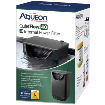 Aqueon Quietflow E Internal Power Filter - 40 Gallons