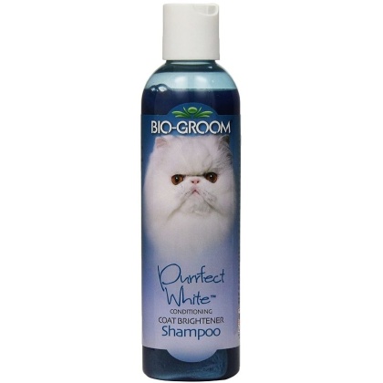 Bio Groom Purrfect White Cat Shampoo - 8 oz