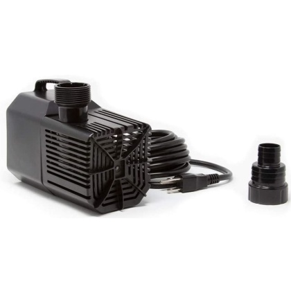 Beckett Spaces Places Submersible Auto Shut Off Pond or Waterfall Pump Black - 2,100 GPH