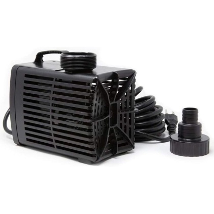 Beckett Spaces Places Submersible Auto Shut Off Pond or Waterfall Pump Black - 3,550 GPH