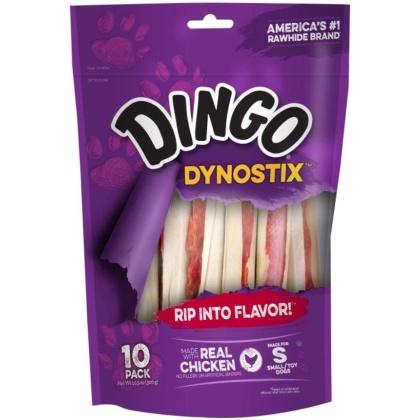 Dingo Dynostix Meat & Rawhide Chew - 5