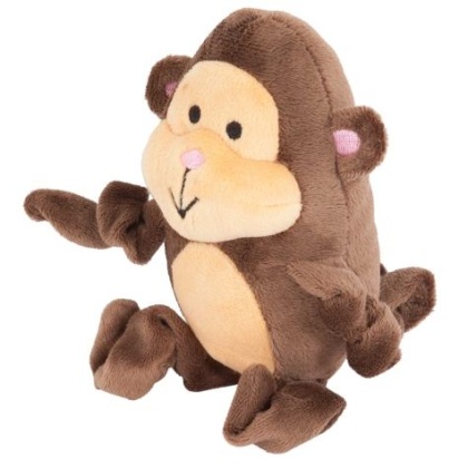 Petmate Zoobilee Stretchies Monkey Dog Toy - 5\