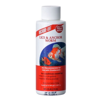 Microbe-Lift Lice & Anchor Worm - 4 oz (Treats up to 480 Gallons)