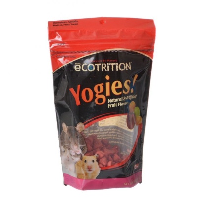 Ecotrition Yogies Hamster, Gerbil & Rat Treat - Fruit Flavor - 3.5 oz