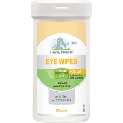 Four Paws Eye Wipes for Dogs & Cats - 25 Wipes