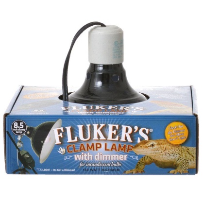 Flukers Clamp Lamp with Dimmer - 150 Watt (8.5\