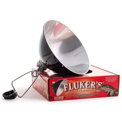 Flukers Clamp Lamp with Switch - 250 Watt (10