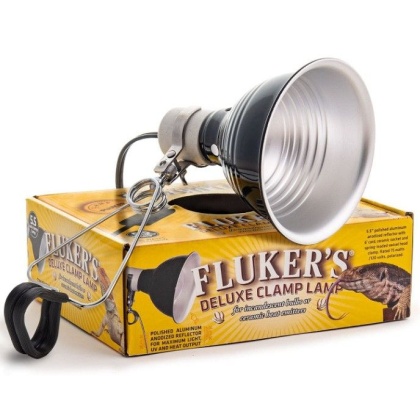Flukers Clamp Lamp with Switch - 75 Watt (5.5