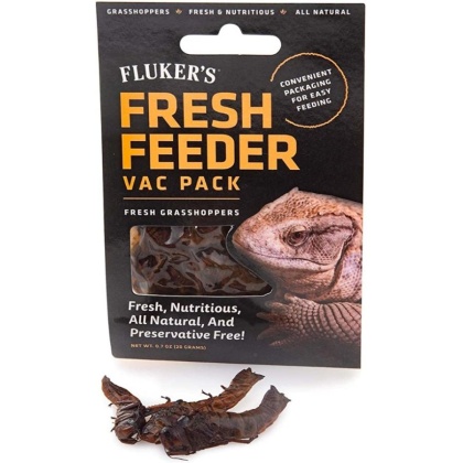 Flukers Grasshopper Fresh Feeder Vac Pack  - 0.7 oz
