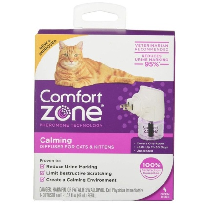 Comfort Zone Calming Diffuser Kit for Cats and Kittens - 1 count