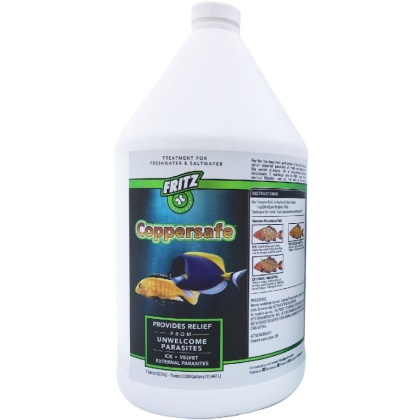 Fritz Mardel Copper Safe for Freshwater and Saltwater Aquariums - 1 Gallon
