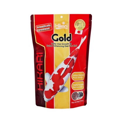 Hikari Gold Color Enhancing Koi Food - Mini Pellet - 17 oz