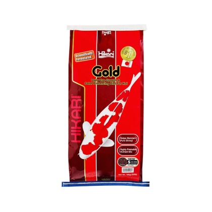 Hikari Gold Color Enhancing Koi Food - Mini Pellet - 22 lbs