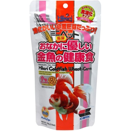 Hikari Goldfish Wheat Germ Mini Pellet - 3.5 oz