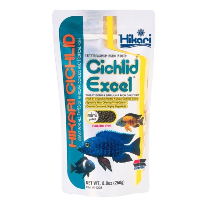 Hikari Cichlid Excel - Mini Pellet - 8 oz