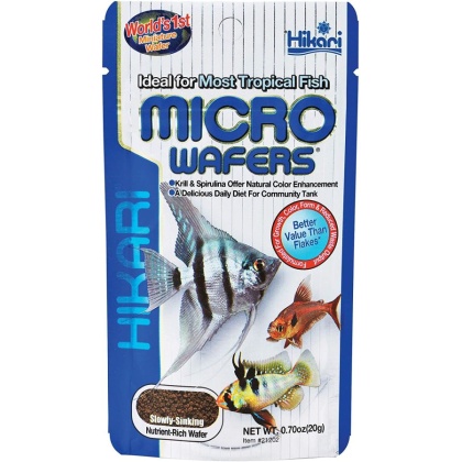 Hikari Micro Wafers for Small & Medium Size Tropical Fish - .7 oz