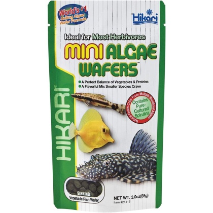 Hikari Mini Algae Wafers - 3 oz