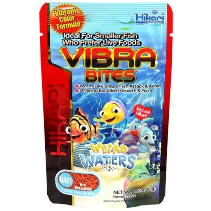 Hikari Vibra Bites Baby Tropical Fish Food - 0.7 oz