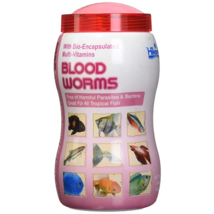 Hikari Bloodworms - Freeze Dried - 1.58 oz - 45 Grams