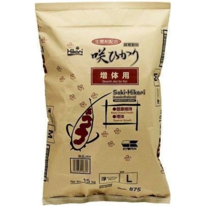 Hikari Saki-Hikari Growth Enhancing Koi Food - Large Pellets - 33 lbs