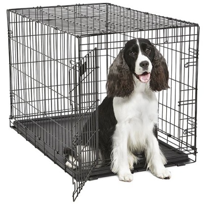 MidWest Contour Wire Dog Crate Single Door - Intermediate - 1 count