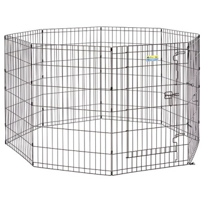 MidWest Contour Wire Exercise Pen with Door for Dogs and Pets - 36\