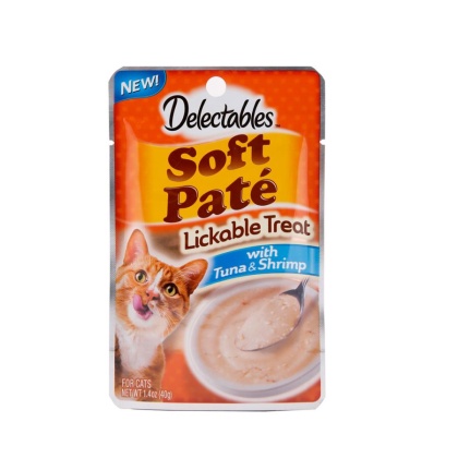 Hartz Soft Pate Lickable Treat for Cats Tuna and Shrimp - 1.4 oz