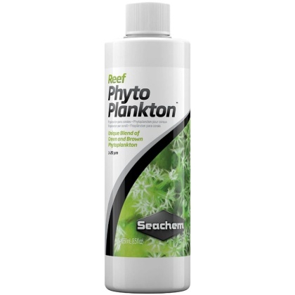 Seachem Reef Phytoplankton Unique Blend of Green and Brown Phytoplankton for Aquarums - 8.5 oz