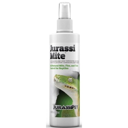 JurassiPet JurassiMite Spray All Natural Mite, Flea and Tick Control for Reptiles - 8.5 oz