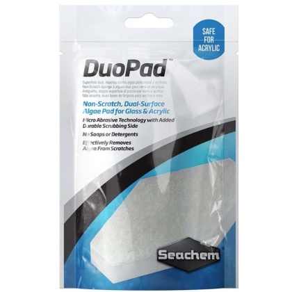 Seachem Duo Pad Non-Scratch Dual Surface Alge Pad for Glass and Acrylic - 1 count
