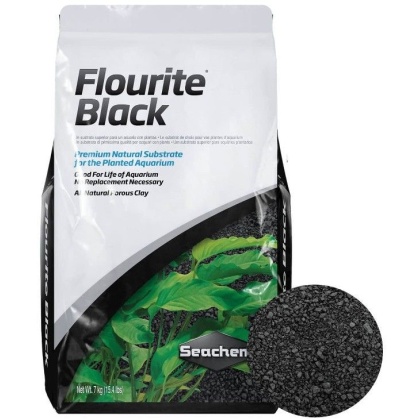 Seachem Flourite Black Aquarium Substrate - 15.4 lbs