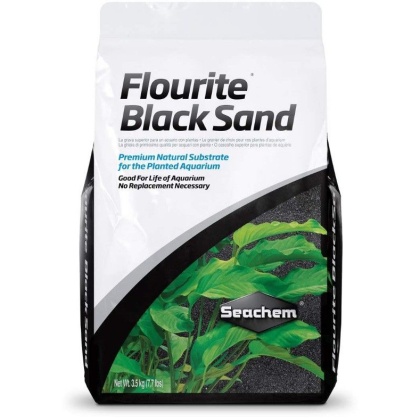 Seachem Flourite Black Sand for Planted Aquariums - 15.4 lbs