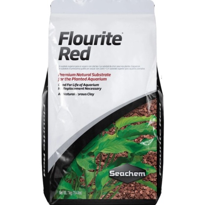 Seachem Flourite Red Aquarium Substrate - 15.4 lbs