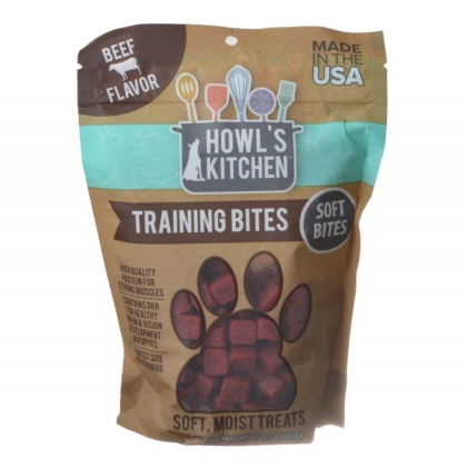 Howl\'s Kitchen Training Bites Soft Bites - Beef Flavor - 12 oz