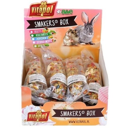 A&E Cage Company Smakers Fruit Sticks for Small Animals - 12 count