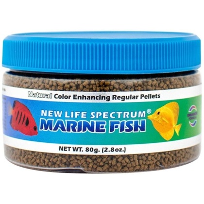 New Life Spectrum Marine Fish Food Regular Sinking Pellets - 80 g